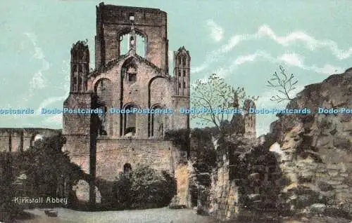 R332363 Kirkstall Abbey King Fine Art Postkarten Christian Novels Publishing