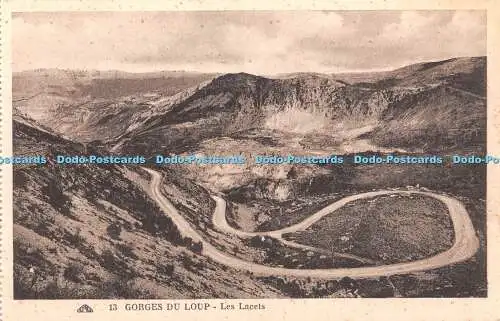 R329158 Gorges Du Loup Les Lacets C A P Alsacienne des Arts Photomecaniques