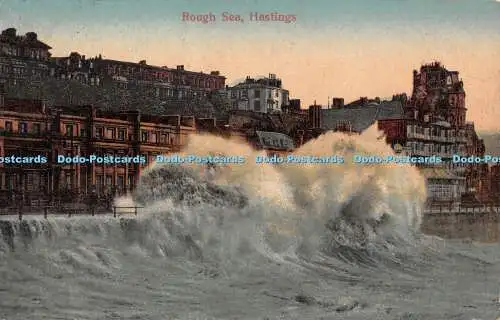 R330675 Hastings Raue See Postkarte 1924