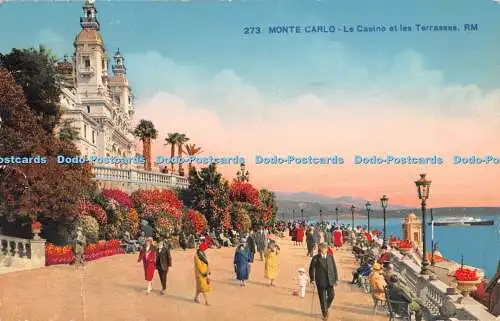 R329269 Monte Carlo Le Casino et les Terrasses RM D Art Rostan and Munier 1933