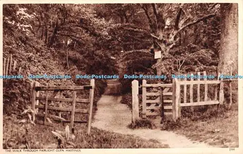 R329307 The Walk Through Fairlight Glen Hastings Norman S and E