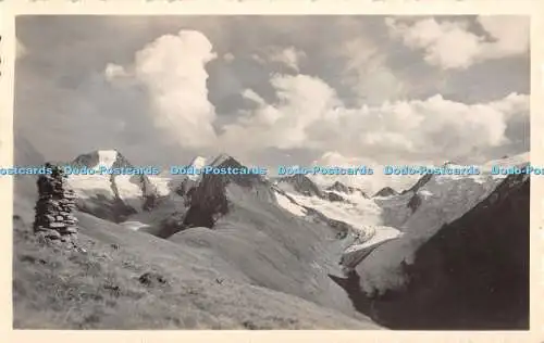 R332541 Blick v d Hohen Mut a d Gaisberg Rotmoos Gletscher Otztaler Alpen Tirol