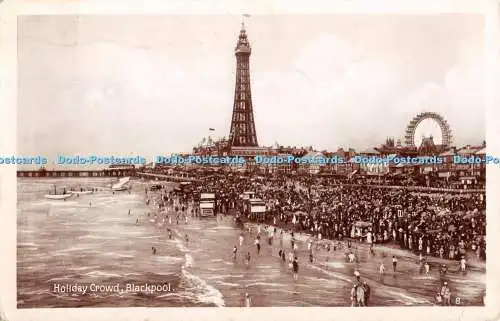 R332613 Holiday Crown Blackpool 8 RP 1930