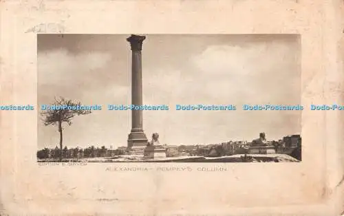 R334448 Alexandria Pompeius Säule B Sirven 1927