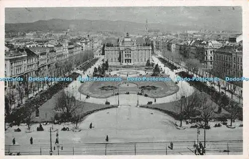 R330883 Zagreb Pogled sa Kolodvora Postkarte