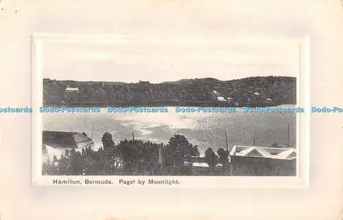 R334507 Hamilton Bermuda Paget von Moonlight