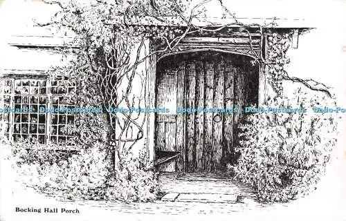 R329480 Bockhalle Veranda Postkarte