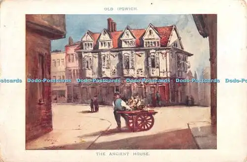 R329481 Old Ipswich The Ancient House 1915