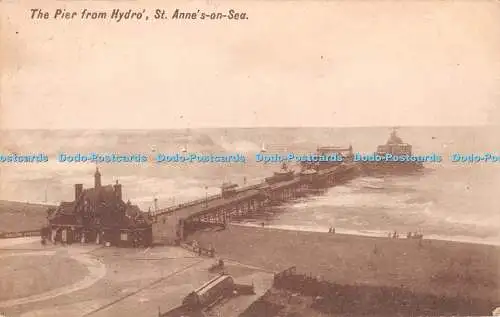 R332739 Der Pier aus Hydro St Annes on Sea Lambert Serie 1911