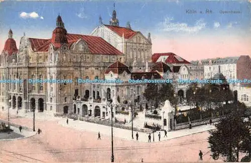 R329562 Köln a Rh Opernhaus Postkarte