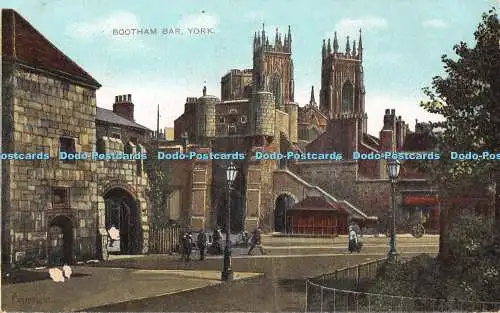 R332796 Bootham Bar York 1909