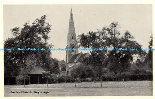 R329593 Pfarrkirche Weybridge T V A P Serie XXIV 1359
