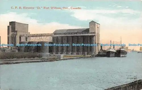 R334642 C P R Elevator D Fort William Ont Canada 106608 Sackett and Wilhelms Cor