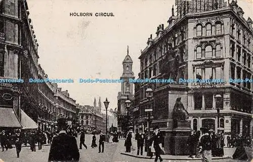 R334708 Holborn Circus The Auto Photo Series 1910