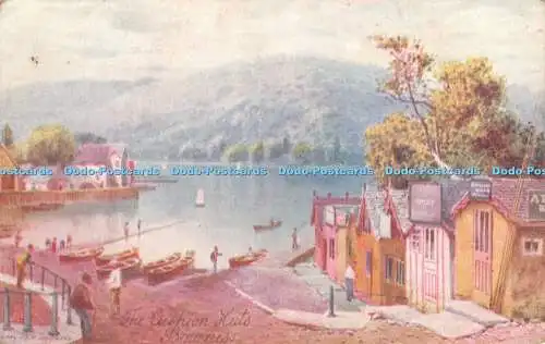 R332907 The Cushion Huts Bowness Picturesque English Lakes H B Wimbush 7285 Tuck