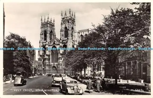 R332914 West Front York Minster H 6645 Valentines RP