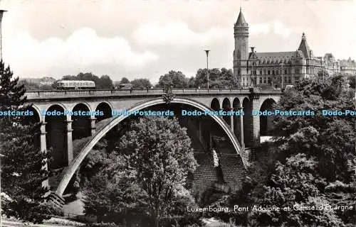 R331224 Luxembourg Pont Adolphe et Caisse d Epargne Landau RP