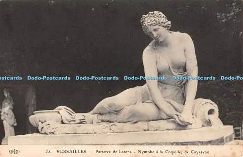 R329820 Versailles Parterre de Latone Nymphe a la Coquille de Coyzevox E L D