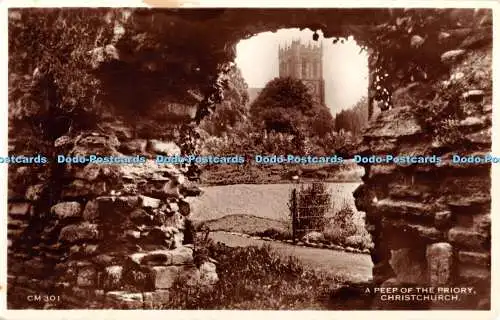 R331271 Christchurch A Peep of the Priory Thunder and Clayden Sunray series RP 1