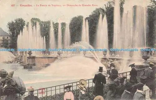 R329834 Versailles Le Bassin de de Neptune un Dimanche de Grandes Eaux P H Nancy