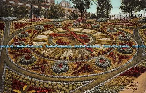 R3344885 66187 Floral Clock West Princes Street Gardens Edinburgh Valentines Seri