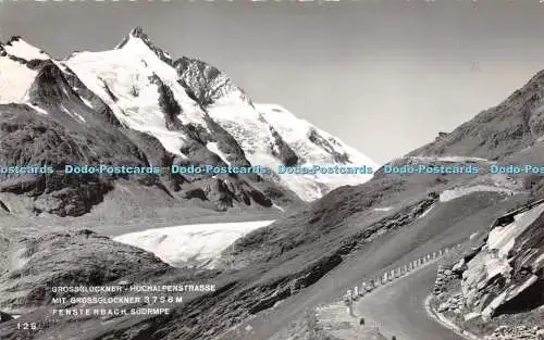 R333093 Großglockner Hochalpenstraße mit Großglockner Fensterbach Sudrmpe 128