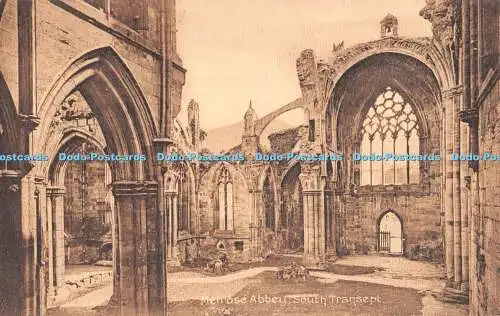 R333103 Melrose Abbey South Transept H D Hood F W H