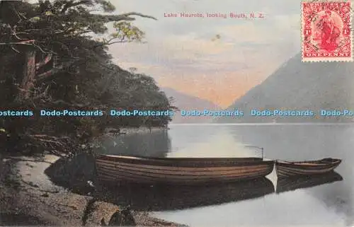 R331328 N Z Lake Hauroto Looking South Industria London Bookstall No 1171