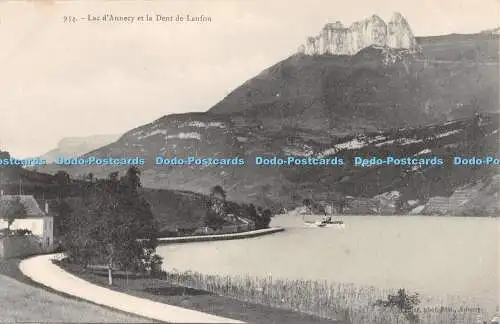 R331456 Lac d Annecy et la Dent de Lanfon Pittier