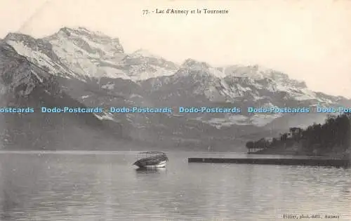 R331463 Lac d Annecy et la Tournette Pittier