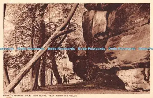 R335093 Path to Wishing Rock High Rocks Near Tunbridge Wells The Colebrooke Seri