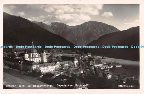 R333273 Kloster Ettal bei Oberammergau Bayerisches Hochland 9203 Monopol A G Sch