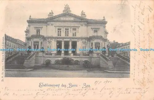 R335096 Etablissement des Bains Spa D V D 5618 Veuve Engel Lievens 1901