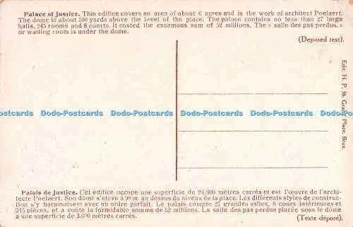 R335126 Bruxelles Justizpalast Justizpalast H P