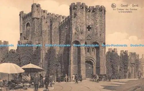 R335223 Nels Gand Gent Le Chateau des Comtes s Gravensteen Ern Thill Serie 3 Nr