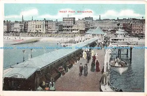 R331625 West Pier Brighton G D und D L 1907