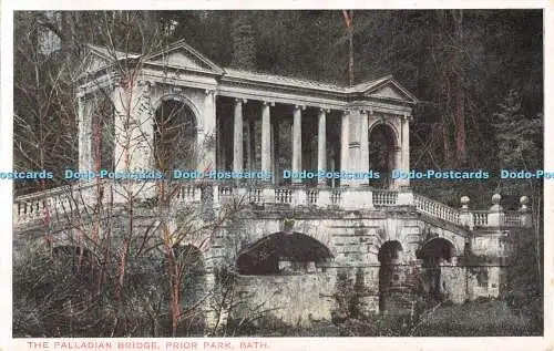 R333420 The Palladian Bridge Prior Park Bath D and D 1905