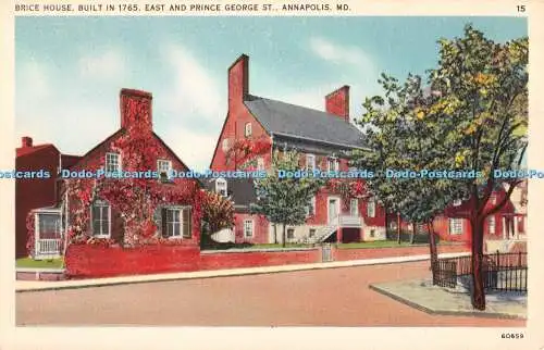 R335318 Brice House erbaut 1765 East und Prince George St Annapolis MD 60659 H