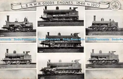 R333497 L und N W R Gütermotoren 1846 bis 1903 London und North Western Railway