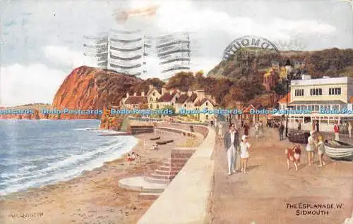 R335397 A R Quinton The Esplanade W Sidmouth Salmon 1943 1805