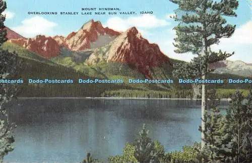 R331825 Mount Hyndman mit Blick auf Stanley Lake nahe Sun Valley Idaho E C Kropp