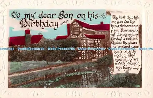 R331896 An meinen lieben Sohn zum Geburtstag Das Beste, was das Leben Ihnen die Hoffnungen geben kann