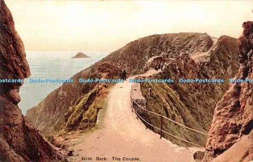 R333717 Sark The Coupee Photochrom Postkarte