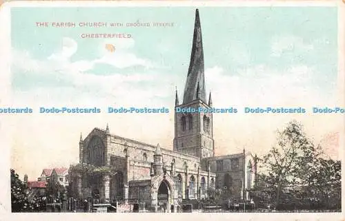 R331929 The Parish Church with Crooked Steeple Chesterfield D and D