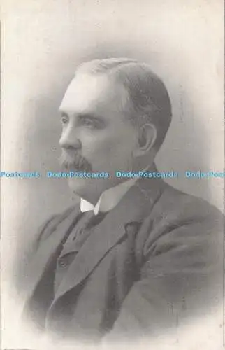 R335553 Mann Schnurrbart alte Fotopostkarte