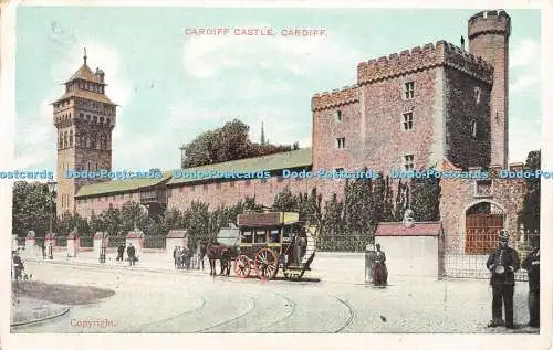 R333749 Cardiff Cardiff Castle G D und D 1905