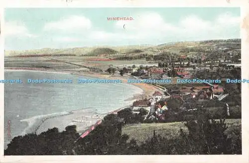 R333754 Minehead G D und D Postkarte 1905