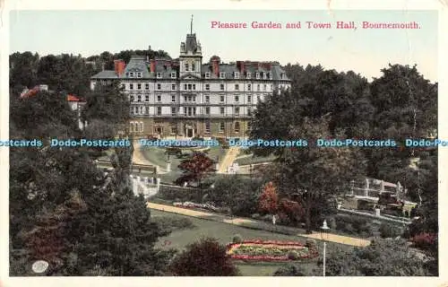 R333831 Bournemouth Pleasure Garden and Town Hall British Production