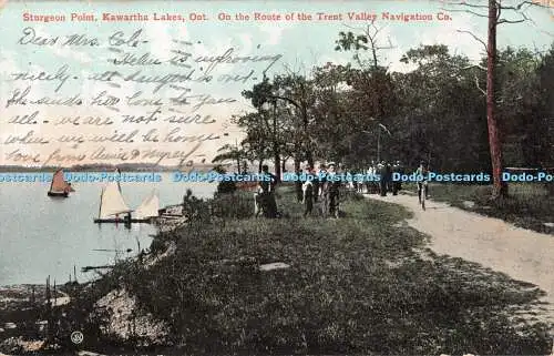 R334087 Ont Kawartha Lakes Sturgeon Point On the Route of the Trent Valley Navig