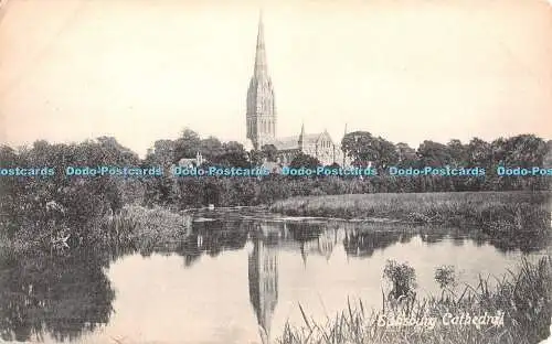 R335913 Salisbury Cathedral Valentines Serie